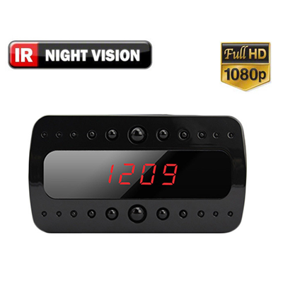 Mini hidden clock night vision